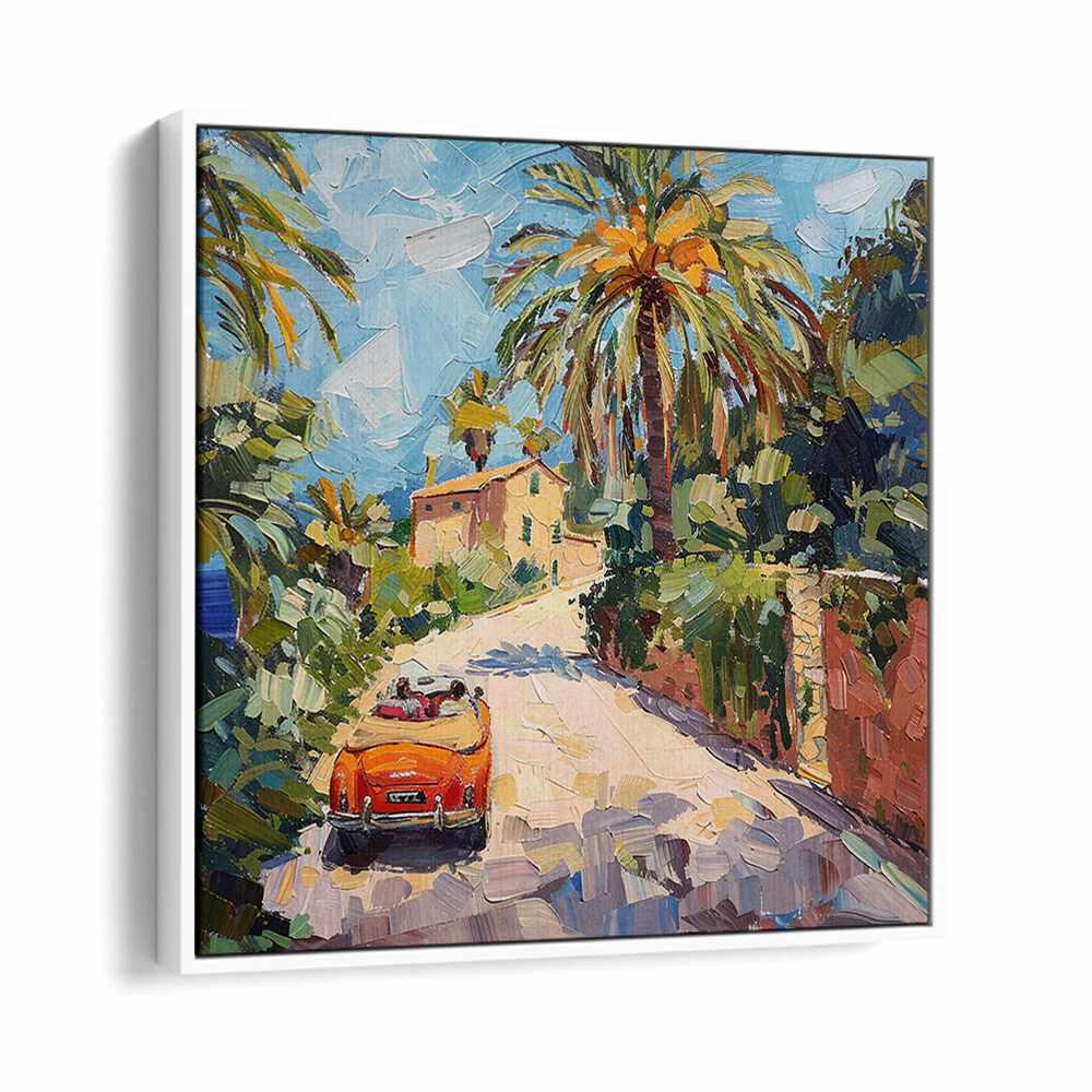 Vibrant scene featuring the CAR ON THE ROAD II, perfect for car enthusiasts and collectors.