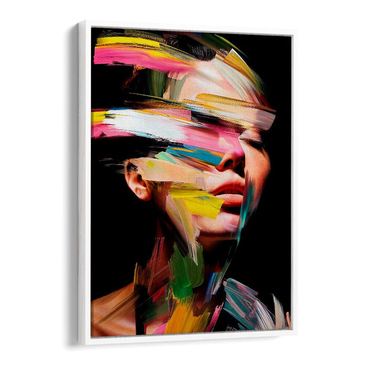 FACELESS VIII , ABSTRACT PAINTINGS