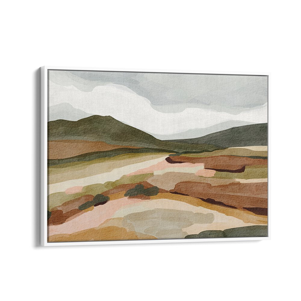 GREEN HILL VIEW , LANDSCAPE PAINTINGS