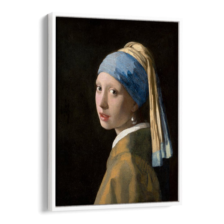 GIRL WITH A PEARL EARRING (CA. 1665)  BY JOHANNES VERMEER, VINTAGE PAINTINGS