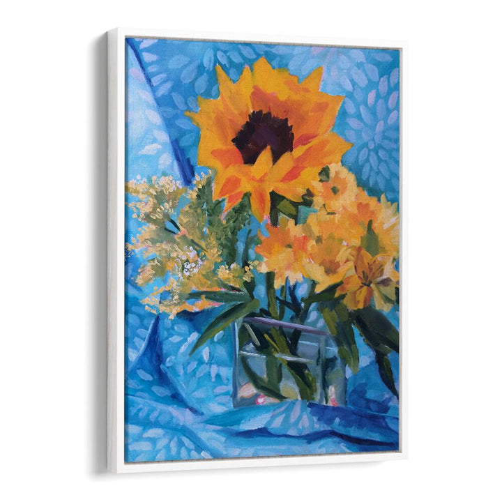 SUMMER FLOWERS , LANDSCAPE PAINTINGS