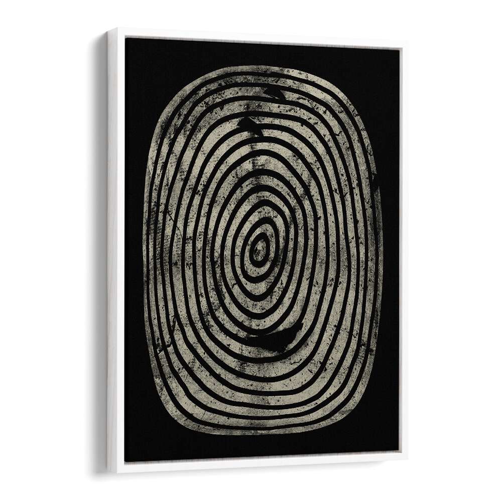 Stylish BLACK OASIS ABSTRACTION, GEOMETRIC ART PRINTS featuring bold 3D shapes to enhance any modern decor.