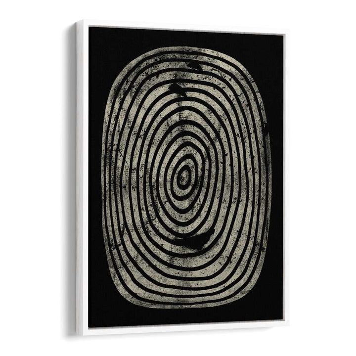 Stylish BLACK OASIS ABSTRACTION, GEOMETRIC ART PRINTS featuring bold 3D shapes to enhance any modern decor.
