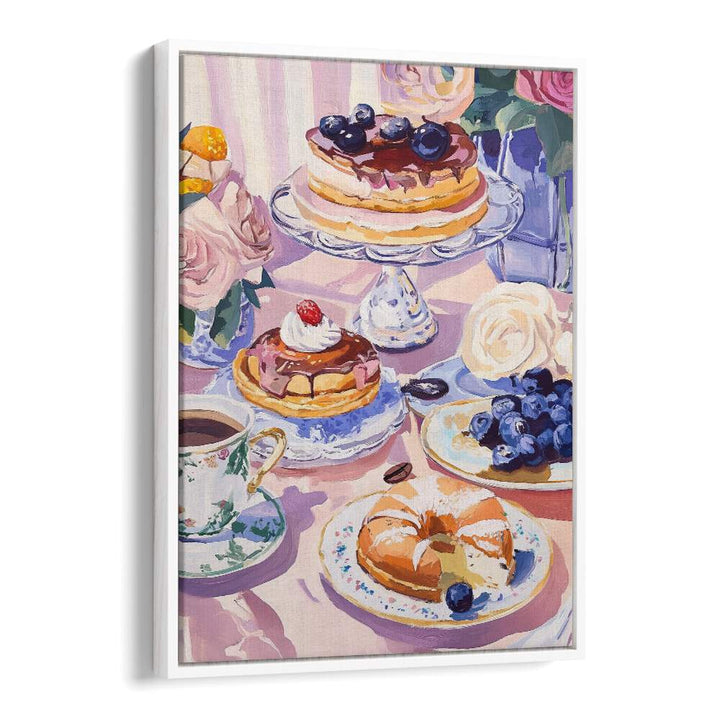 Delight in the charm of our DESSERT CAFE, KITCHEN POSTERS showcasing exquisite desserts and a warm ambiance.