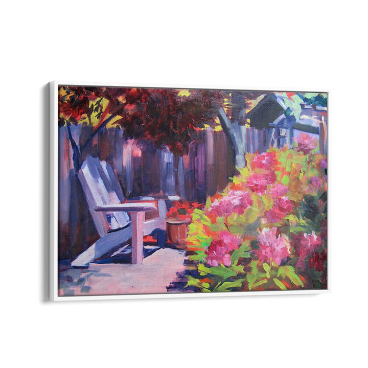 BACKYARD , LANDSCAPE PAINTINGS