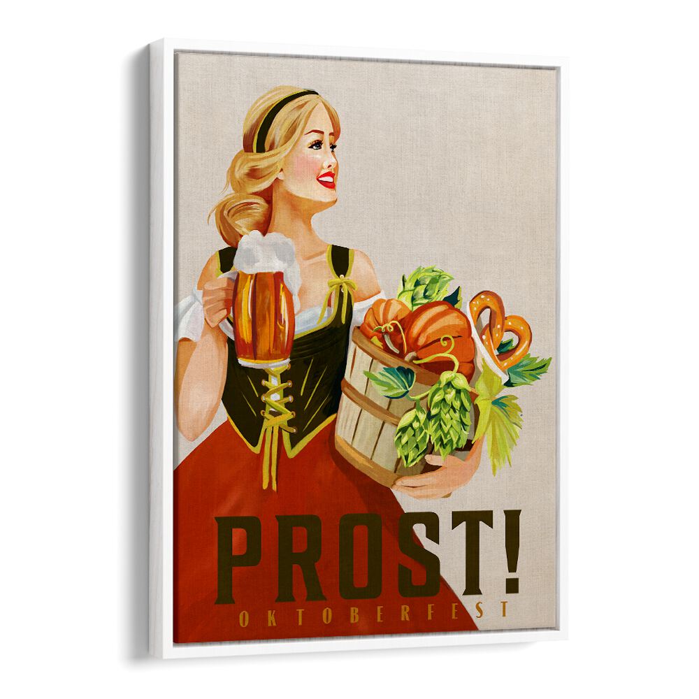 PROST OKTOBERFEST BY THE WHISKEY GINGER , BAR POSTERS , BAR ART PRINTS