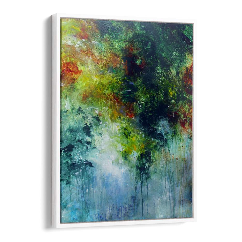 Vibrant ABSTRACT DESIGN XV, ABSTRACT PAINTINGS showcasing a blend of colors, perfect for transforming your space.