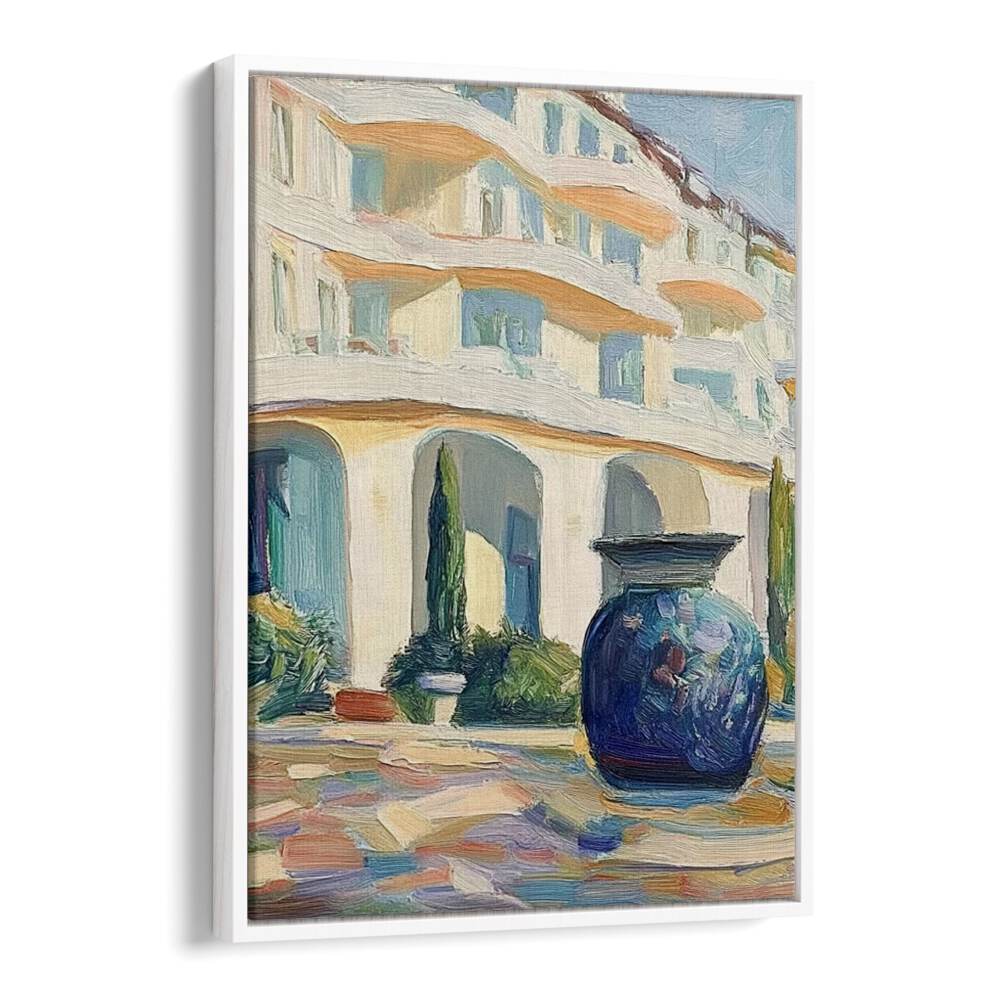 Stylish POT ON A STREET planter enhancing outdoor decor, perfect for elegant and functional home styling.