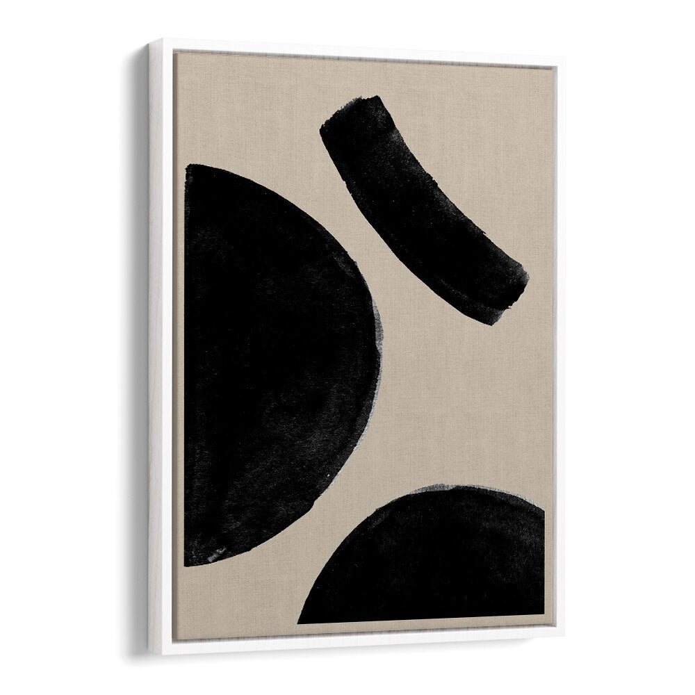 SIMPLE BLACK COMPOSITION  , ABSTRACT PAINTINGS