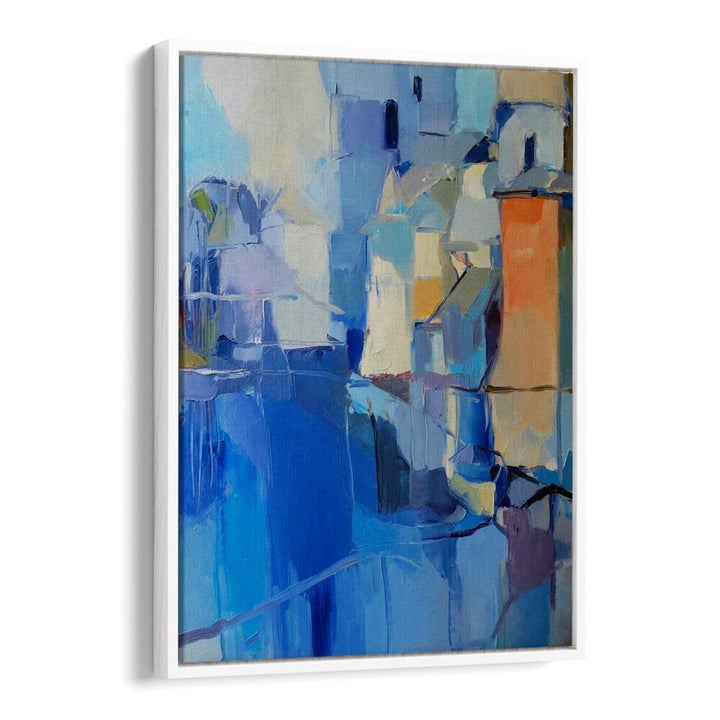 Vibrant ORANGE FORTRESS, ABSTRACT PAINTINGS enhance any space with striking color and artistic flair. Perfect for decor.