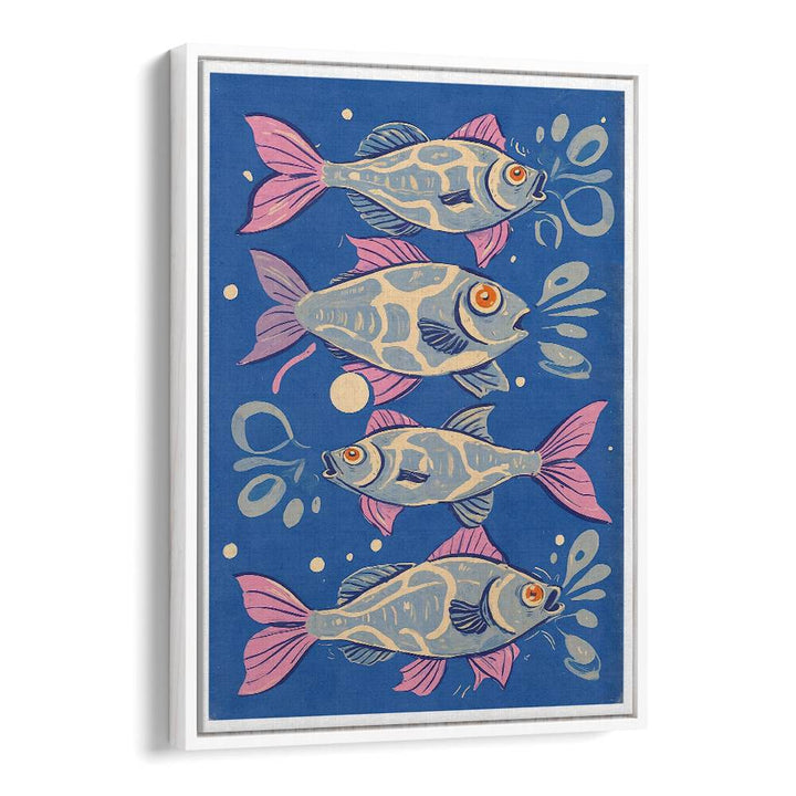 Vibrant OCEANIC LIFE - FISHES, BEACH PAINTINGS artwork brings coastal charm to your home decor. Perfect for any room!