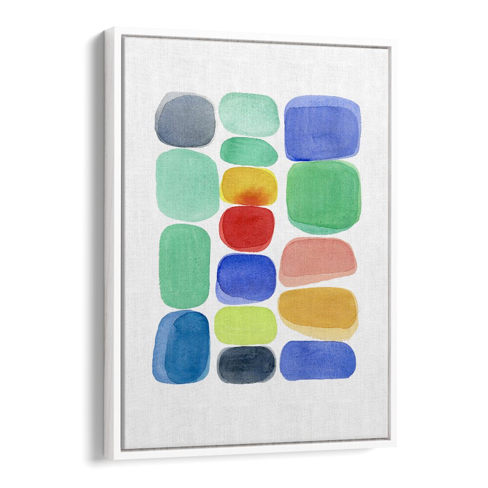 Vibrant COLOR BLOCKS I, ABSTRACT PAINTINGS enhance any space with eye-catching colors and artistic flair.