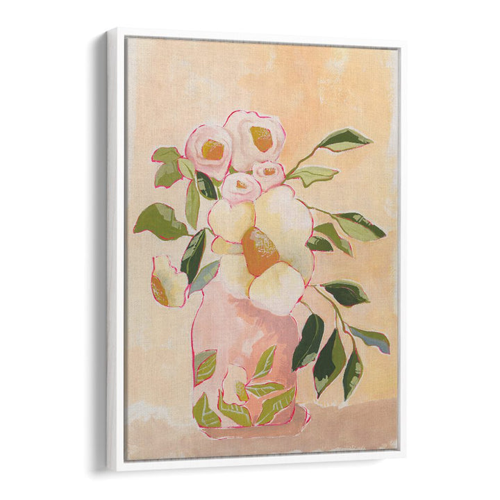 Elegant FLOURISH VASE showcasing beautiful flowers, perfect for enhancing any modern home decor or botanical theme.
