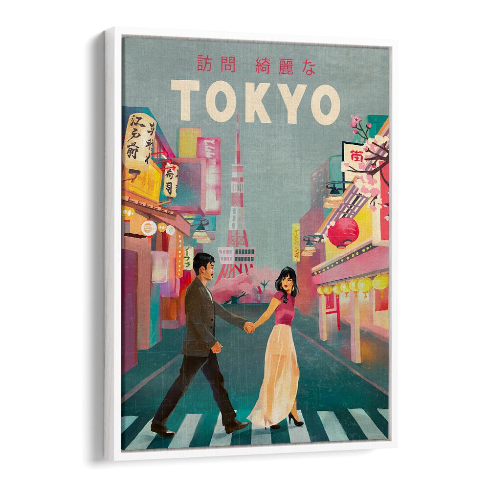 TOKYO JAPAN TRAVEL ART BY THE WHISKEY GINGER ,TRAVEL POSTERS