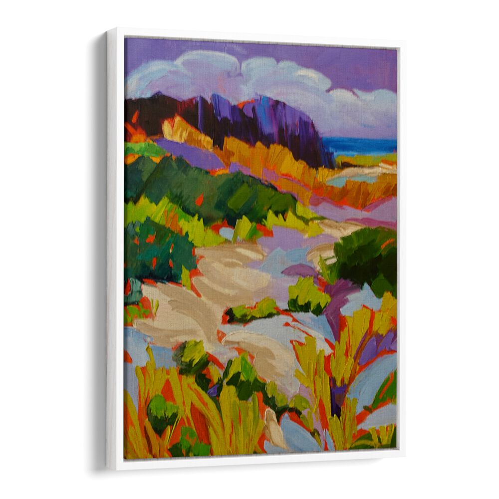 OVER THE DUNES II , LANDSCAPE PAINTINGS