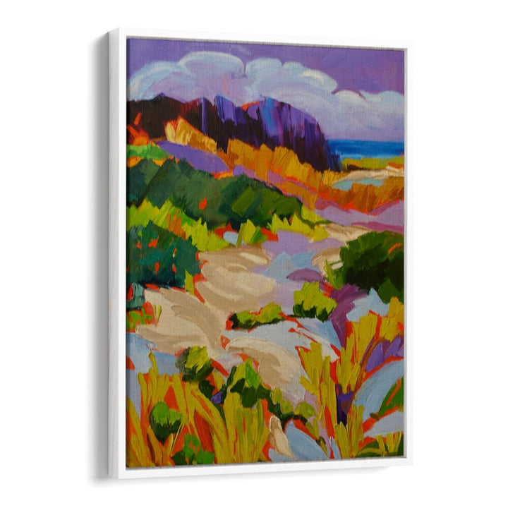 OVER THE DUNES II , LANDSCAPE PAINTINGS