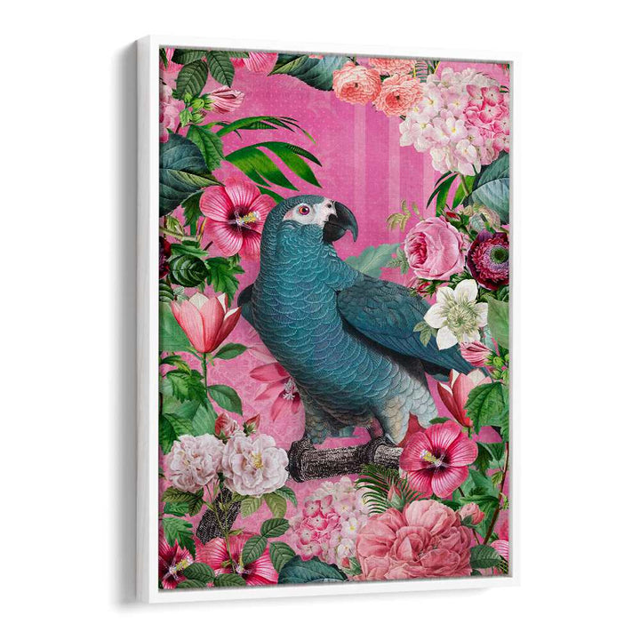 PARROTS PARADISE II , ANIMAL PAINTINGS