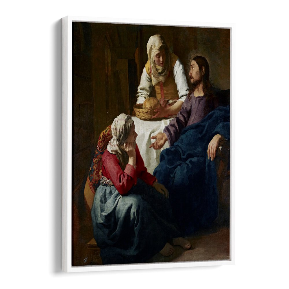 CHRIST IN THE HOUSE OF MARTHA AND MARY (CA. 1654–1656) BY JOHANNES VERMEER, VINTAGE PAINTINGS