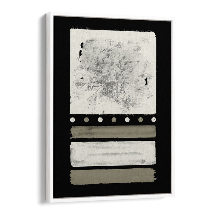 Sophisticated MIDNIGHT CREAM DELIGHT ABSTRACTION, GEOMETRIC ART PRINTS adding elegance to any space with its unique design.