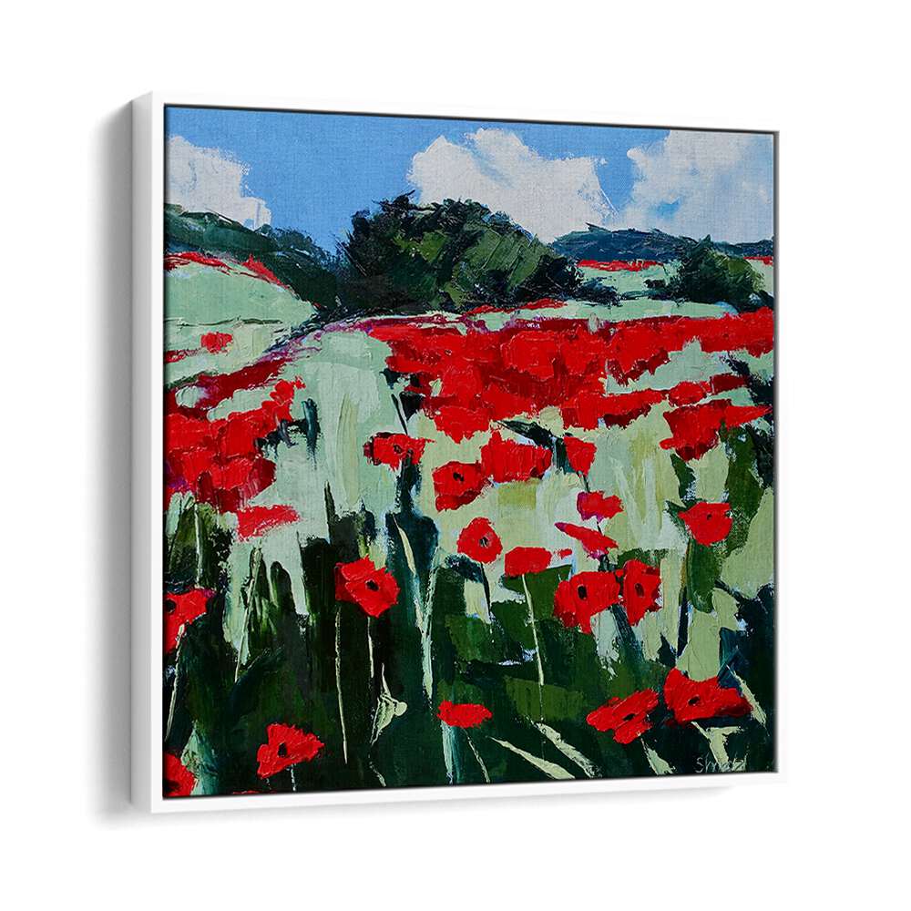 POPPIES , LANDSCAPE PAINTINGS