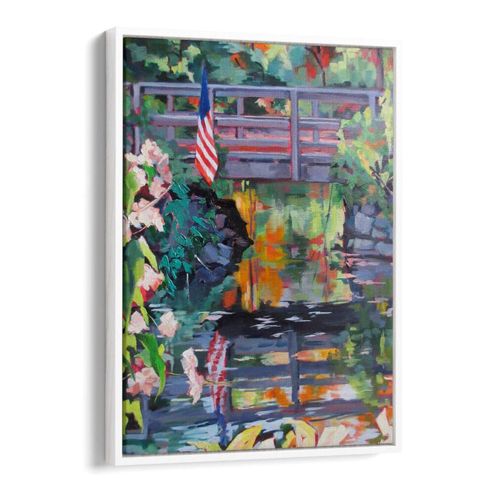 JULY 4 IN PRINCETON , LANDSCAPE PAINTINGS