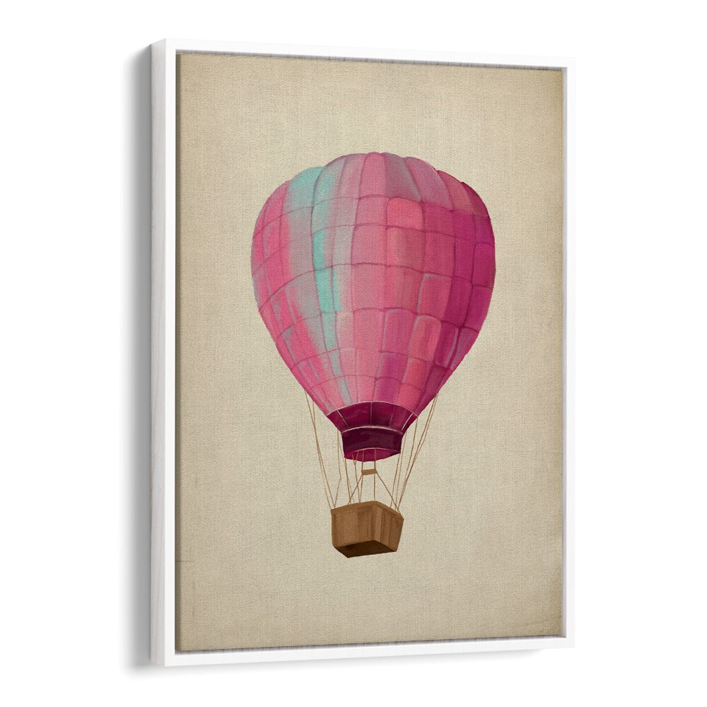 Bright and whimsical Vintage Parachute, Kids Room Paintings perfect for adding adventure to your child's decor.