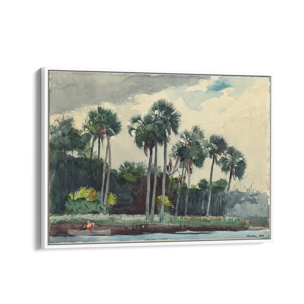 RED SHIRT, HOMOSASSA, FLORIDA (1904) ,  VINTAGE PAINTINGS