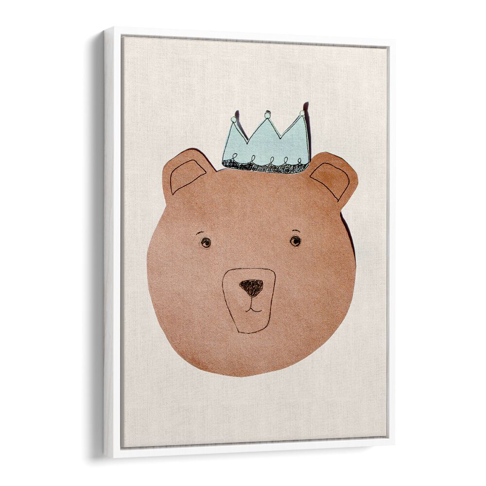 Whimsical LITTLE BEAR, KIDS ROOM PAINTINGS, perfect for adding charm to a child's space. Ideal for playful decor.