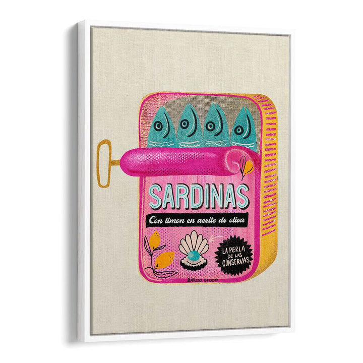 SARDINES TIN CAN BY BAROO BLOOM , WALL ART PRINTS