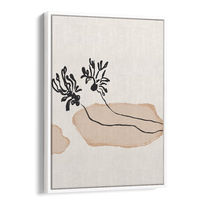 Stylish LEAVES NO I, FLORAL FLOWER PAINTINGS featuring delicate floral motifs, perfect for transforming your space.