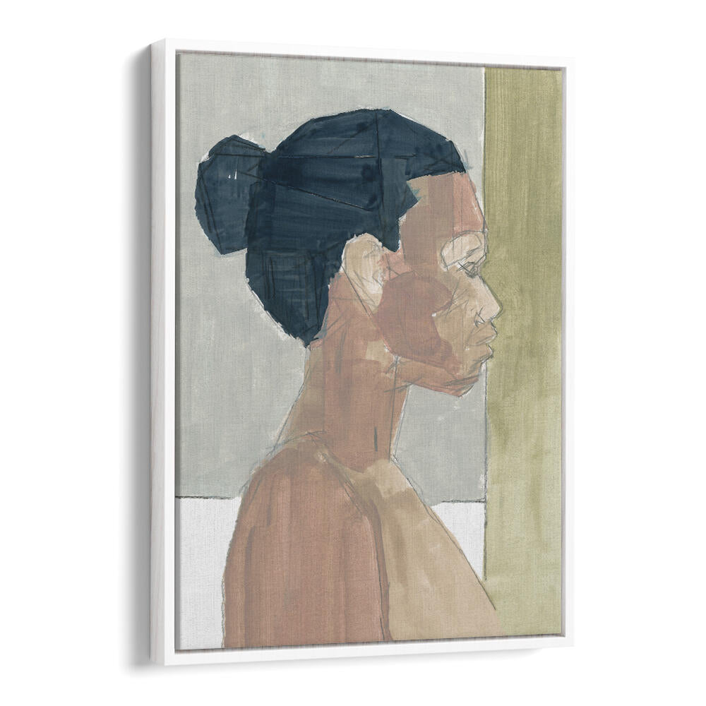 FEMALE PORTRAIT III, PORTRAITS captures the essence of feminine beauty in a stunning, expressive illustration.