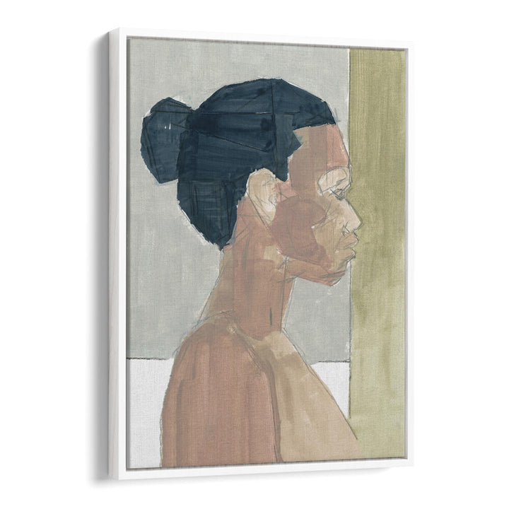 FEMALE PORTRAIT III, PORTRAITS captures the essence of feminine beauty in a stunning, expressive illustration.