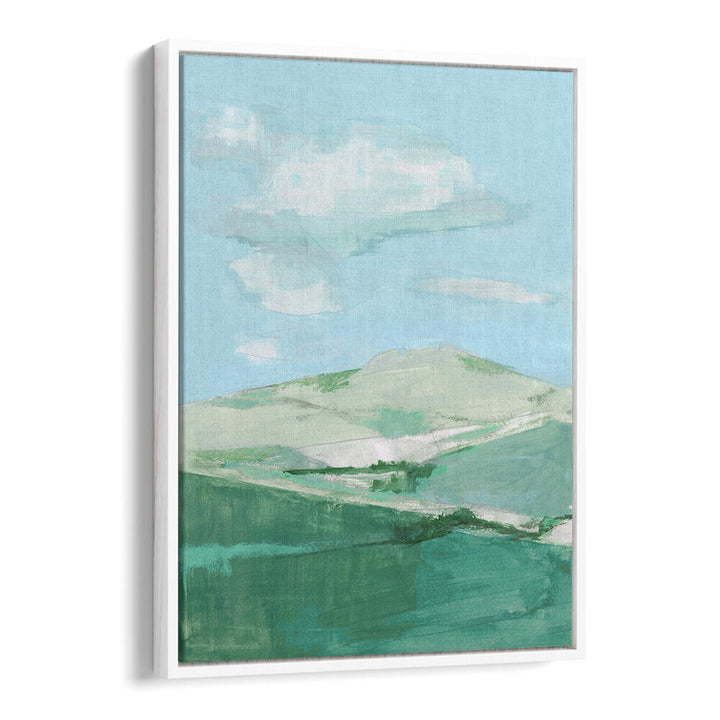 Serene landscape painting from the PASTEL MEADOWS, LANDSCAPE PAINTINGS collection, featuring soft hues of nature.