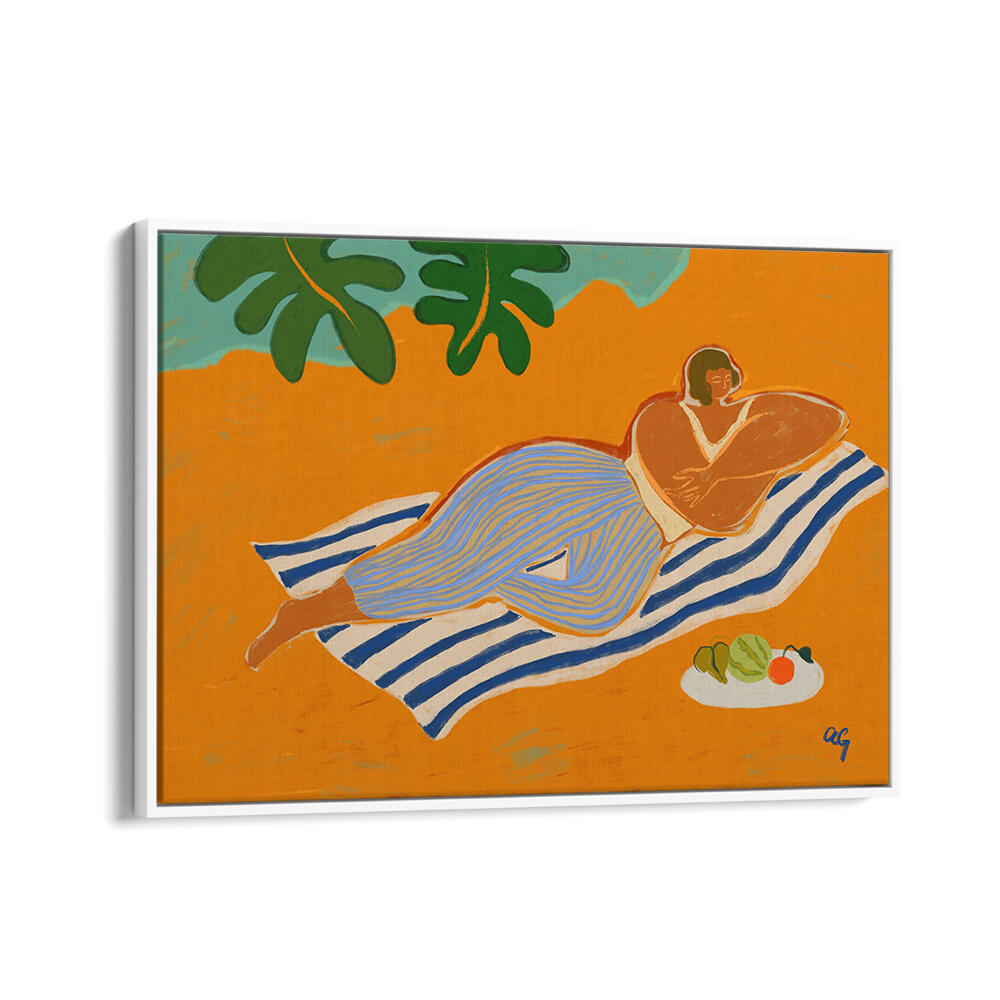 A DAY AT THE BEACH , PORTRAITS & FIGURATIVE ILLUSTRATIONS