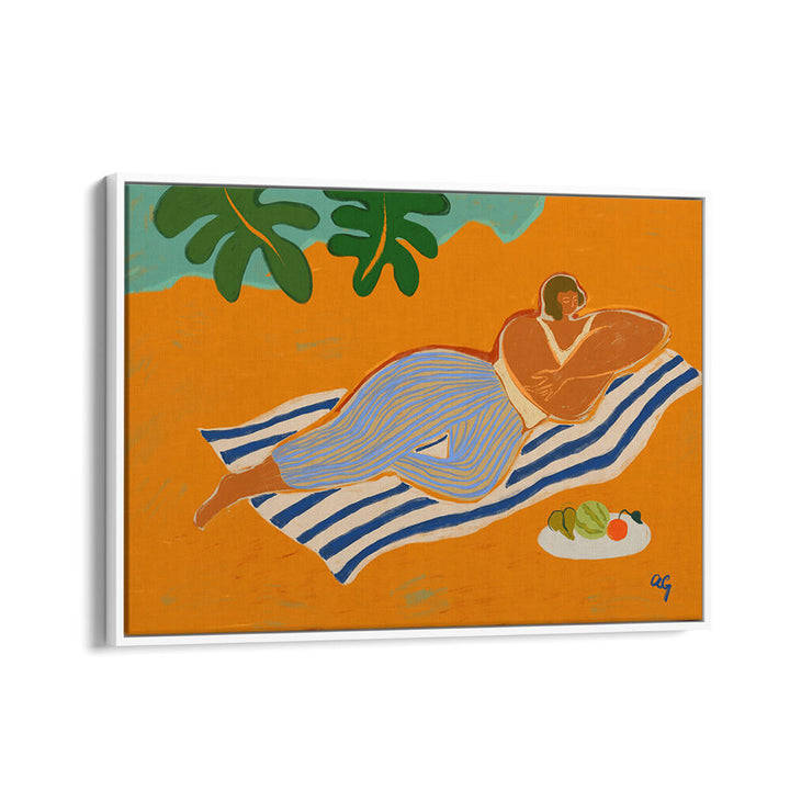 A DAY AT THE BEACH , PORTRAITS & FIGURATIVE ILLUSTRATIONS
