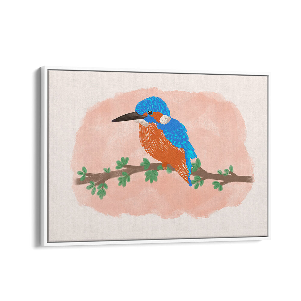 KINGFISHER II , ANIMAL PAINTINGS