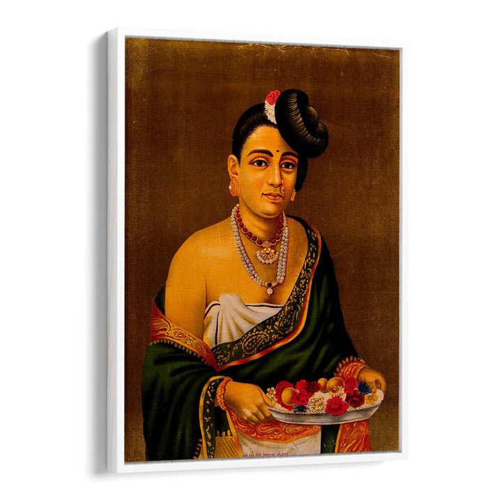 A NAYAR LADY WITH DISTINCTIVE HAIRSTYLE