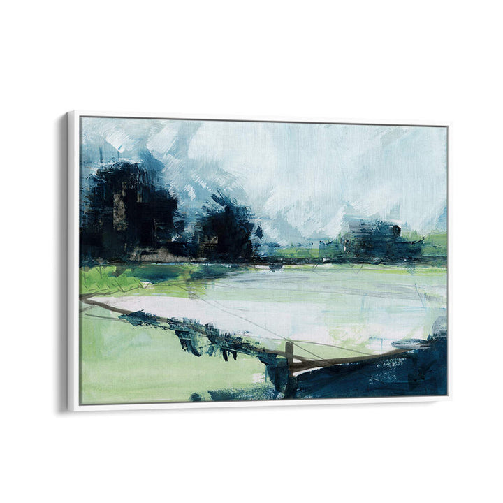 Transform your space with A QUIET REFLECTION, LANDSCAPE PAINTINGS, featuring serene nature in vibrant hues.