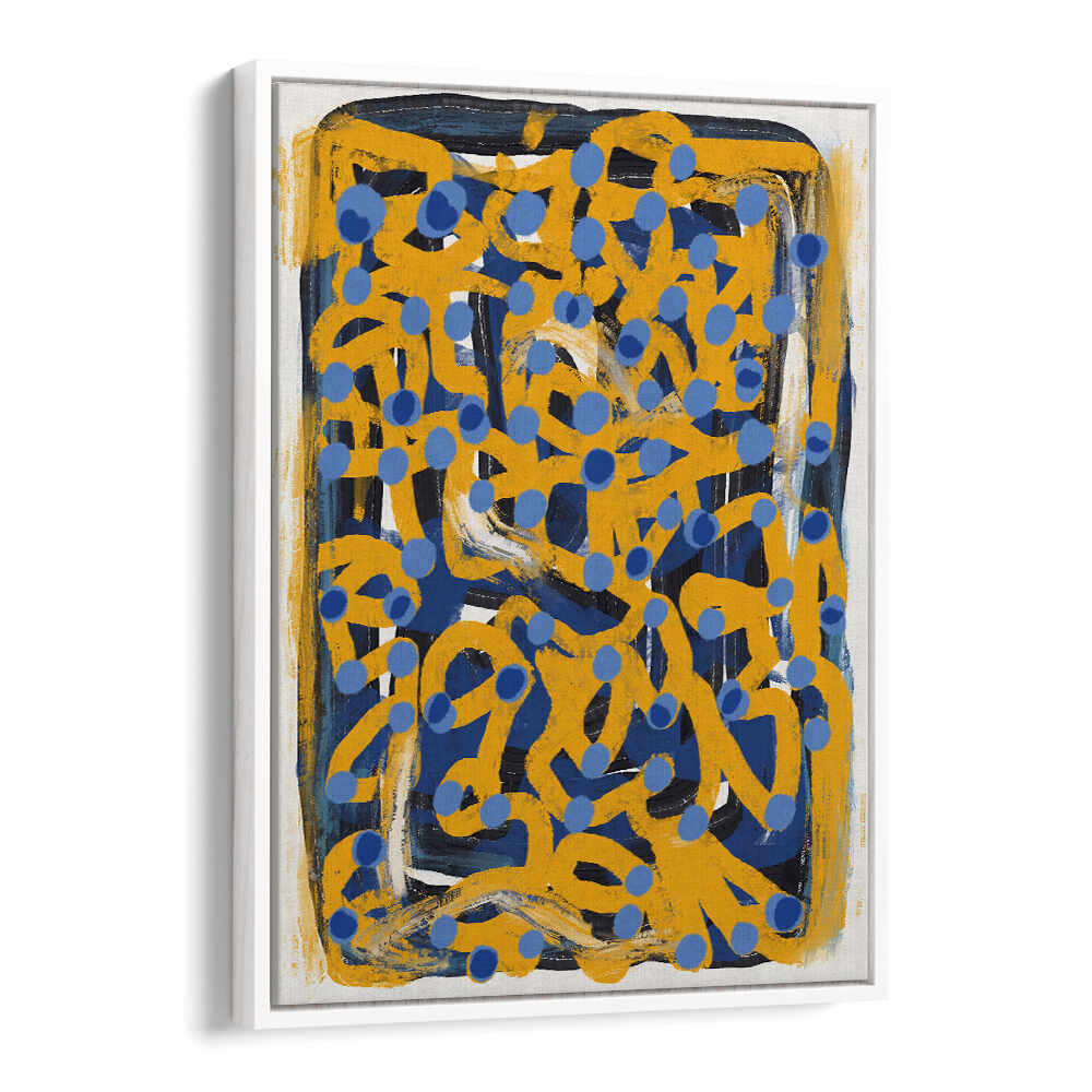 BLUE POLKA DOT , ABSTRACT PAINTINGS