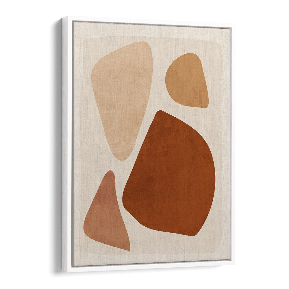 Stunning ABSTRACT SHAPES IX, GEOMETRIC ART PRINTS featuring elegant earthy tones and modern design for stylish decor.