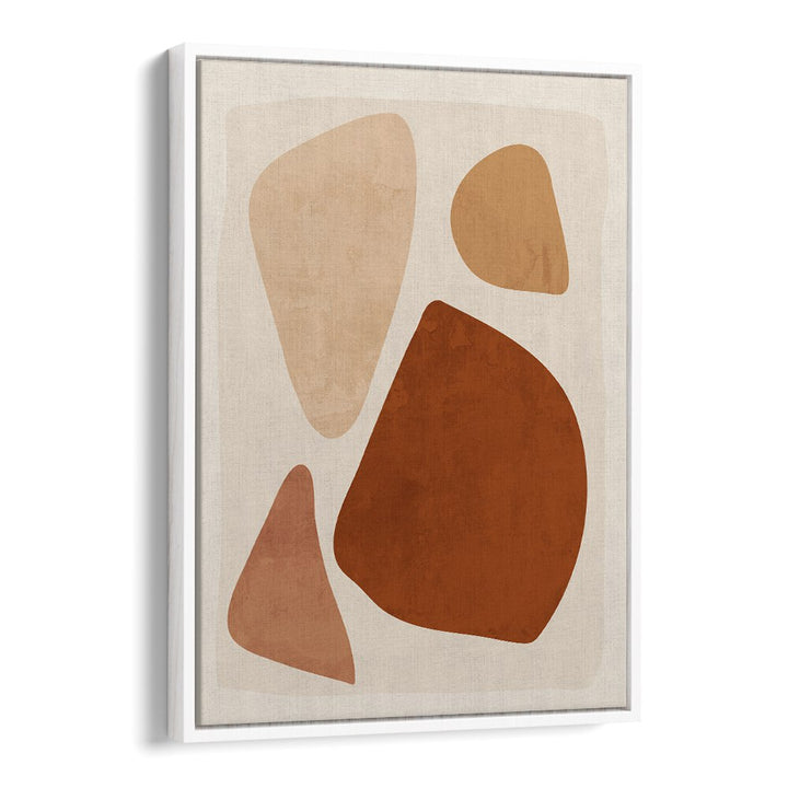Stunning ABSTRACT SHAPES IX, GEOMETRIC ART PRINTS featuring elegant earthy tones and modern design for stylish decor.