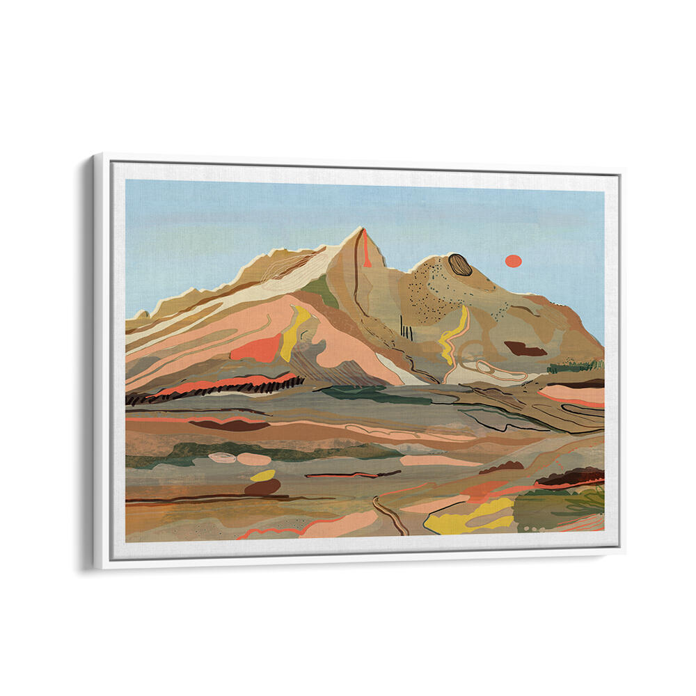 ABSTRACT SHELL SANDS , LANDSCAPE PAINTINGS