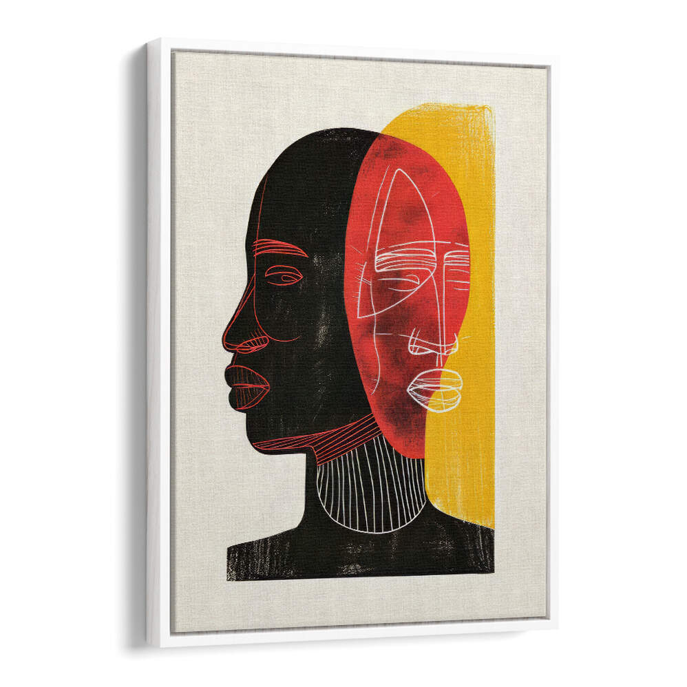AFRICAN ART SMOOTH III , PORTRAITS & FIGURATIVE ILLUSTRATIONS