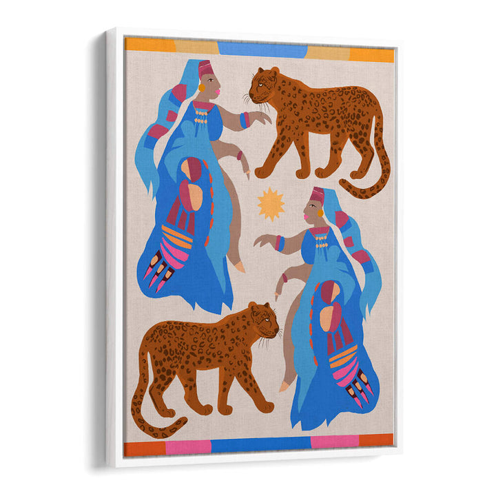 AFRICAN MYTHOLOGY , PATTERN ART PRINTS