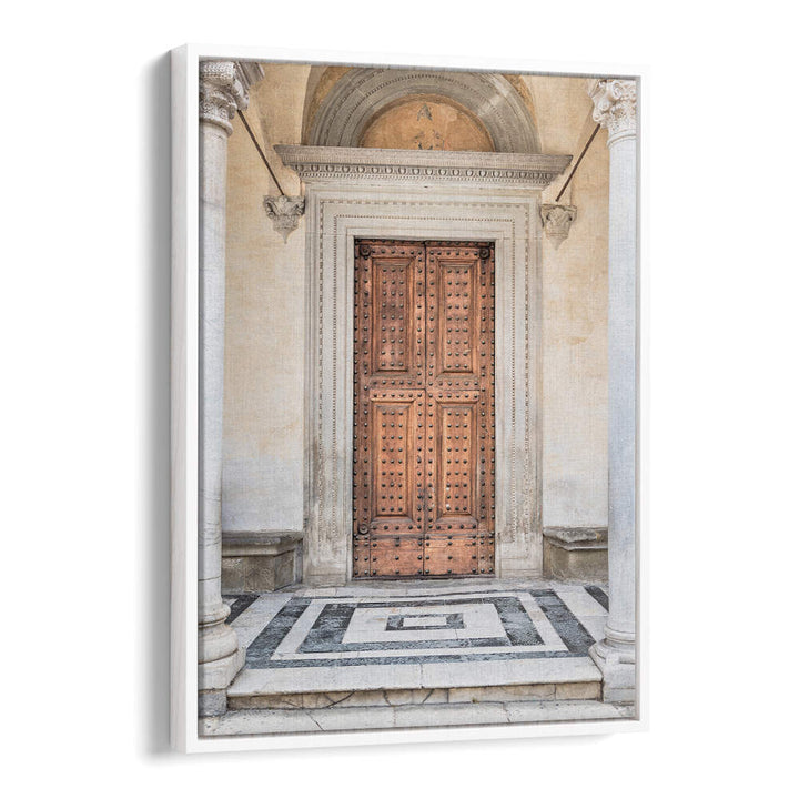 ANCIENT BROWN DOOR