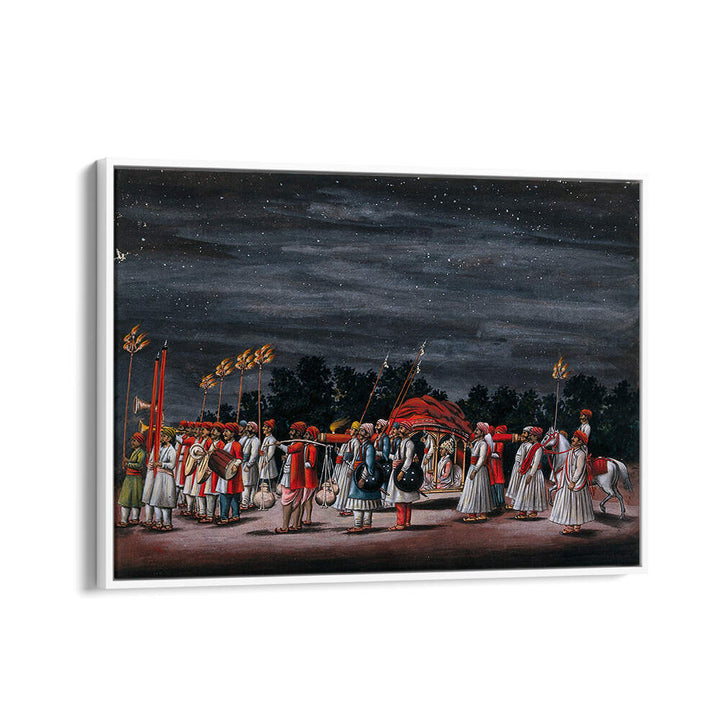 A WEDDING PROCESSION BY NIGHT