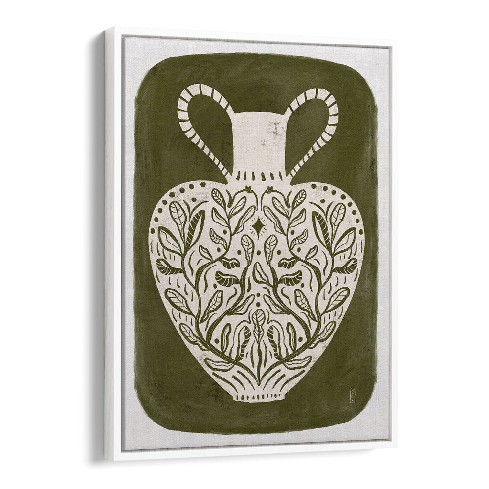 BOTANICAL FOLK VASE