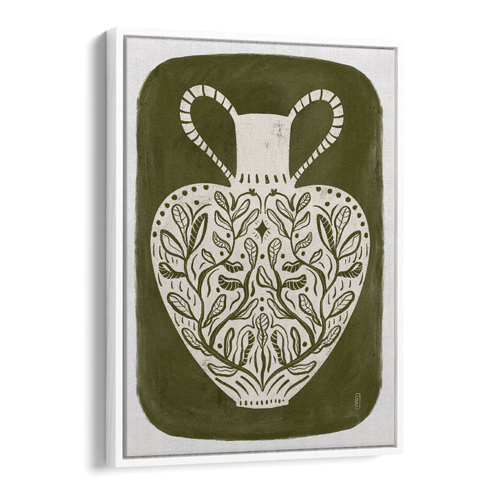 BOTANICAL FOLK VASE