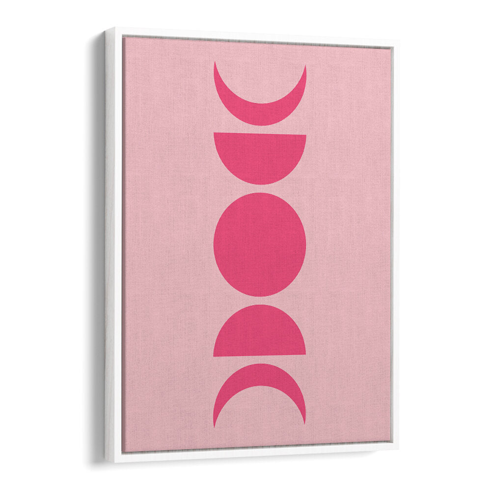 BAUHAUS BOHO PINK VII , BOHO ART PAINTINGS