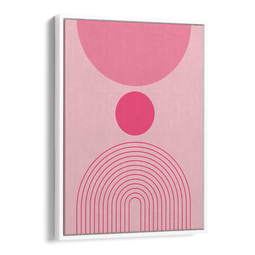 BAUHAUS BOHO PINK I ,BOHO ART PAINTINGS